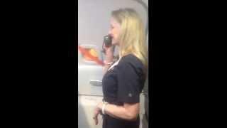 Hilarious Southwest Flight Attendant