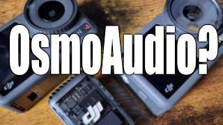 What is "OsmoAudio" on the DJI Osmo Action 5 Pro?