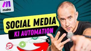 K.I. - Einfache Social-Media-Automation mit Make.com und AI  [Anleitung auf Deutsch]