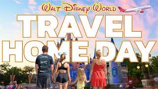 Walt Disney World Vlog | Travel Home Day | Magic Kingdom | Sleepy Hollow Waffles | MCO | Aug 24