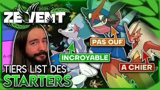 STARTERS POKEMON : LA TIERS LIST ULTIME, OBJECTIVE ET OFFICIELLE | ZEVENT