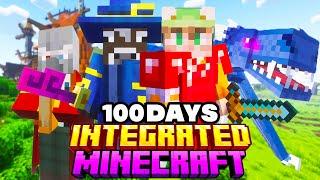 100 Days of Integrated Minecraft [FULL MOVIE]