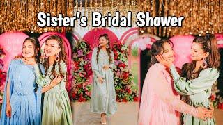 We celebrated Pastel dress theme party | Bridal Shower | Hira Faisal | Sistrology