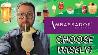 Ambassador Drinks Packages Explained in under 5 minutes.