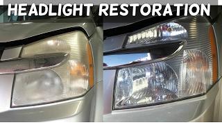 HOW TO PERMANENTLY RESTORE HEADLIGHTS  FIX FOGGY HEADLIGHTS