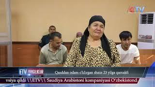 05.10.24 Yangilik ID Qasddan odam o'ldirgan shaxs 23 yilga qamaldi