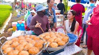 Lạ đời Sài Gòn có chợ quê giữa cánh đồng toàn món ngon, ăn rồi mua “nồi cơm chạy bằng chip” hiện đại