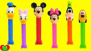 Mickey Mouse Club House Pez Dispensers with Minnie Mouse and More