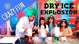 Science Experiments for kids Dry Ice crazy fun with Dr Shnitzel's Wacky Sciences