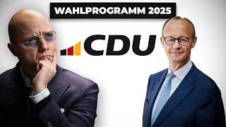 Das CDU Wahlprogramm - kritisch hinterfragt und analysiert!