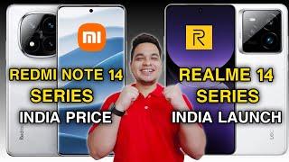 Realme 14 Series India Launch  Redmi Note 14 Pro Price in India | Flipkart Upcoming Sale 