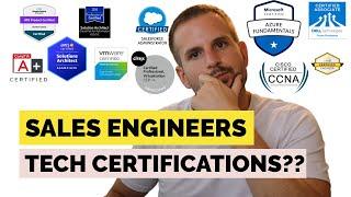 Technical Certification for Sales Engineers | Needed or a Waste of Time?