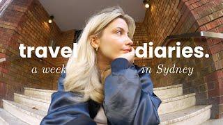 sydney adventures 🪩 shopping, exploring, meeting creatives & cozy moments | travel vlog