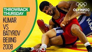 Sushil Kumar vs Albert Batyrov – Men's Freestyle Wrestling at Beijing 2008 | Throwback Thursday