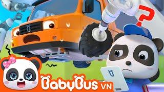 Sửa chữa xe kéo | Thợ sửa chữa Kiki và Miumiu | Nhạc thiếu nhi vui nhộn | BabyBus