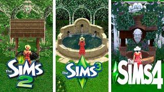  Sims 2 vs Sims 3 vs Sims 4 : Wishing Well - Evolution