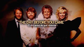 ABBA - The Day Before You Came (Lyrics + Traducida al Español)