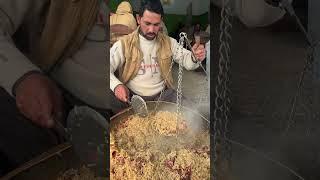 100 Years Old way of Selling Rice on Desi Scale | Authentic Beef Chawal | ZaarNosh Degi Chawal Swabi