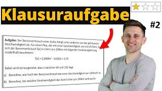 Quadratische Funktionen - Originalklausur | Klausuraufgabe | Einfach #2 |