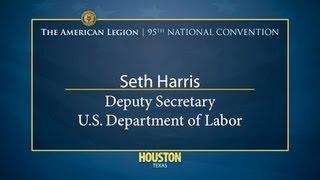 Seth Harris Deputy Secretary U S  Dept of Labor