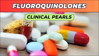 Fluoroquinolones clinical pharmacology, antibiotic clinical pearls, antibiotics pharmacology osmosis