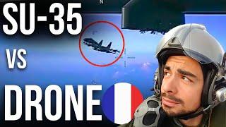 RUSSIAN INTERCEPTION OF A FRENCH DRONE!