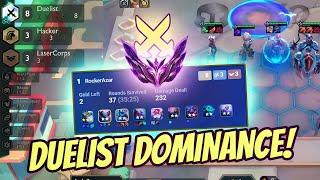 Push Rank with Duelist comp | 3 Star Vayne | TFT master rank | Item Swap