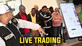 Day in a life of a forex trader: Trading Seminar, U30 Strategy, Braai, Millionaire Trader