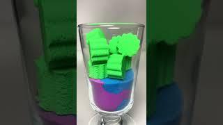 Very Satisfying and Relaxing, Kinetic Sand ASMR, Drop and squish