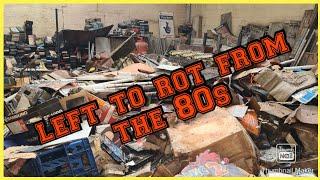 RETRO SHOP LEFT TO ROT FROM THE 80S...ITS FULL OF GAMES VIDEO AND MORE