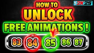 How to UNLOCK Free Animations: NBA 2K25 Best Build