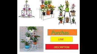 New Iron Flower Pot Stand, Plant Stand, Garden Stand, Balcony stand, Office, Indoor, outdoor stand,