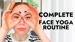 5 Min Face Yoga Routine #beautyhacks