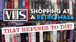 Hunting for VHS Tapes at a Retro Mall | VHS Tape Haul | Physical Media