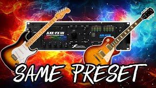 How to Use SINGLE COIL and HUMBUCKER Guitars In the Same Preset || Axe-Fx/Kemper/Line 6/Quad Cortex