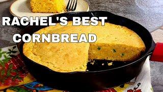 RACHEL’S BEST CORNBREAD // Cheesy Jalapeño-Fluffy and Moist ️ Step by Step