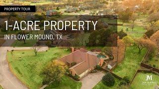 Property Tour: 1-Acre Property for $750k in Flower Mound [SOLD April 2022]