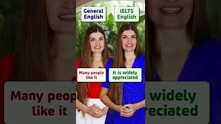 Learn English with me! General English vs IELTS English Vocabulary #shorts #englishlanguage