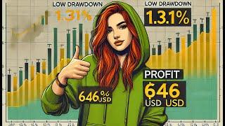 Low-Risk, High-Reward Trading: AI Gen Achieves 1.31% Drawdown with $646 Profit