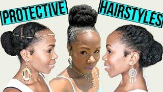 FAST Protective Hairstyles For Hair Growth & Length Retention | NATURAL HAIR