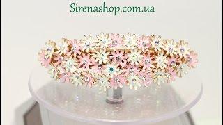 Sirenashop.com.ua: Бижутерия (Заколка Елоиса) с кристаллами Swarovski