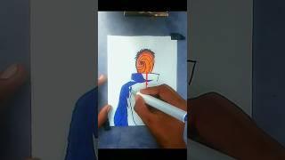 Obito sad thought  #drawing #art #obito #youtubeshorts #shorts