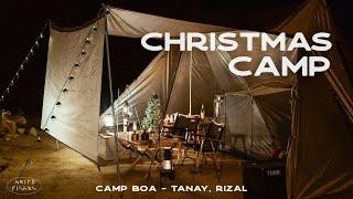 Christmas Camp | Glamping | Camp BOA, Tanay Rizal | Car Camping PH