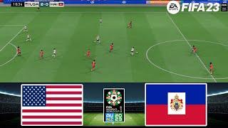 FIFA 23 - USA vs Haiti 04/1/2025 - FIFA Women's World Cup 2023 - Gameplay PS5