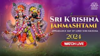 Evening Darshan || Sri Krishna Janmashtami || ISKCON Vrindavan