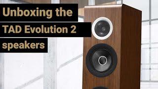 TAD Evolution 2 Floorstanding Speakers | Unboxing & First Look