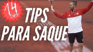 MEJORA tu SAQUE en TENIS con 14 TIPS