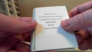 2011 Bowman Chrome Baseball Group Case Break #2 Recap