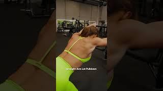 Use These 4️⃣ Exercises To Sculpt Your Back! #shorts