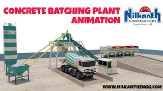 Concrete Batching Plant Animation © | Nilkanth Engineering Works